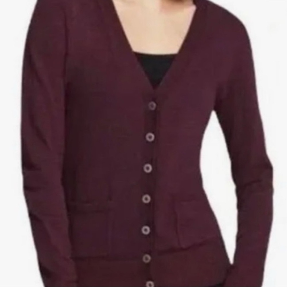 CAbi Billi Cardigan | Sweater In Burgundy Style Number 898